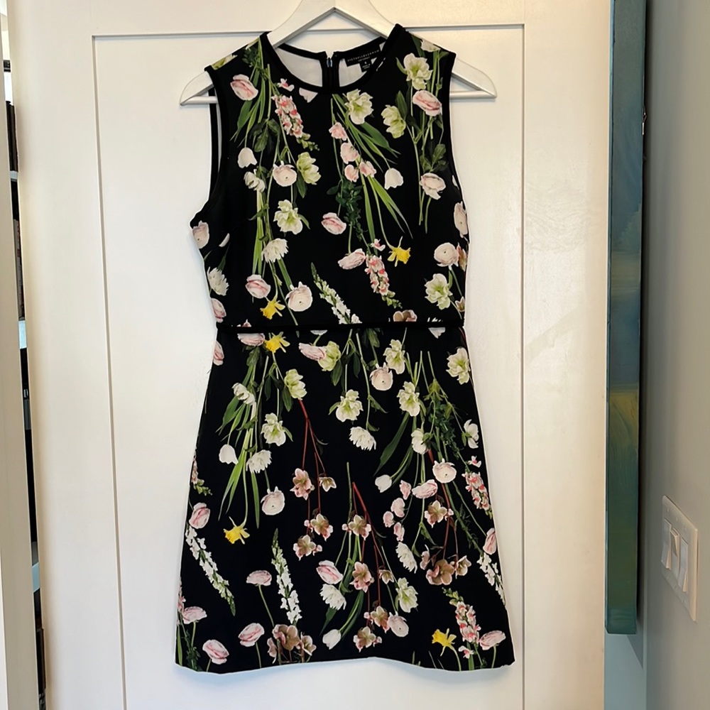 Victoria Beckham for Target Garden Party Dress Small Floral Print